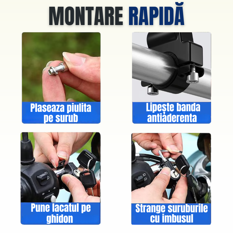 Lacat pentru casca trotineta bicicleta moto